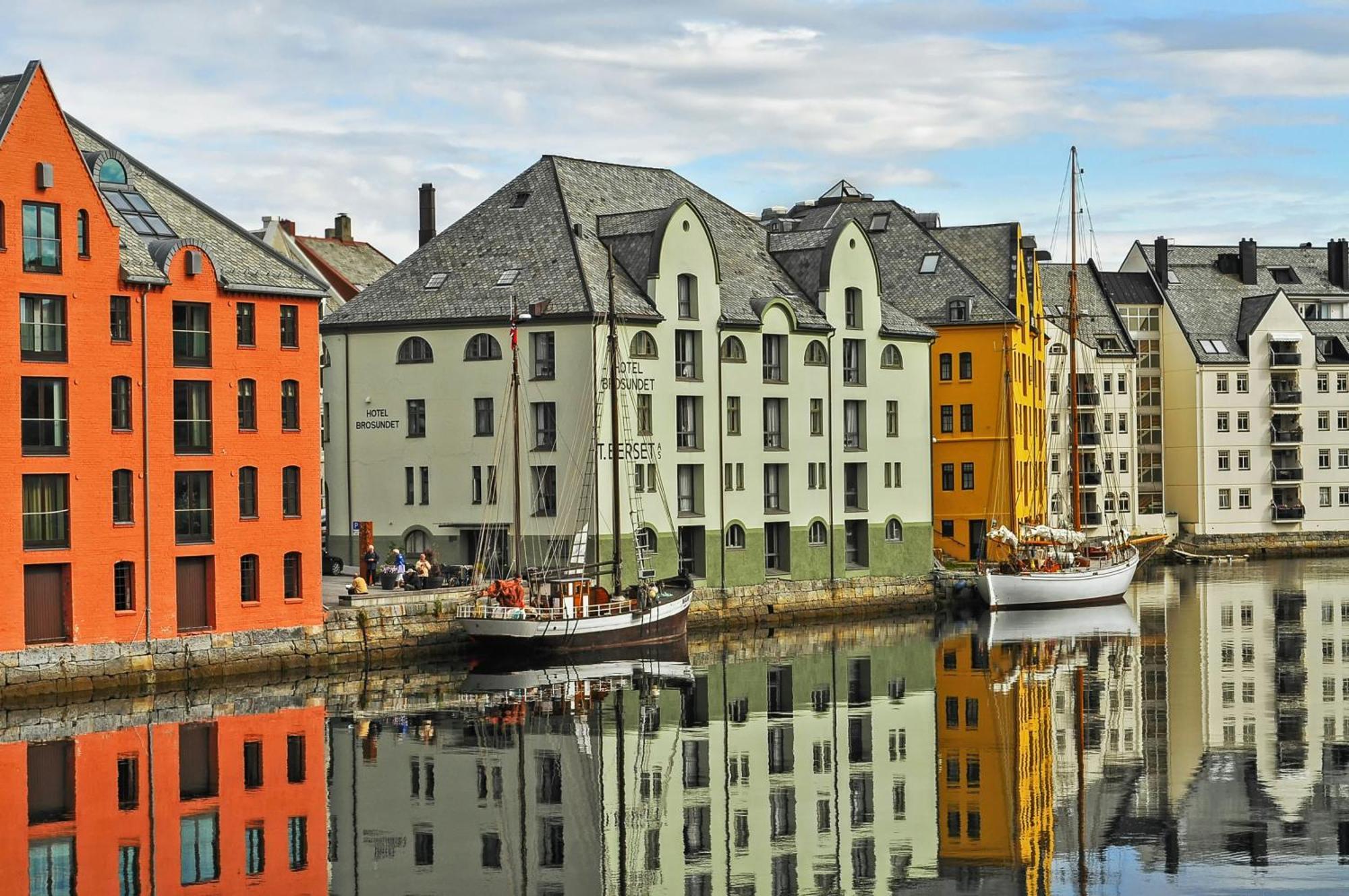 Unik Leilighet I Alesund Sentrum Eksteriør billede